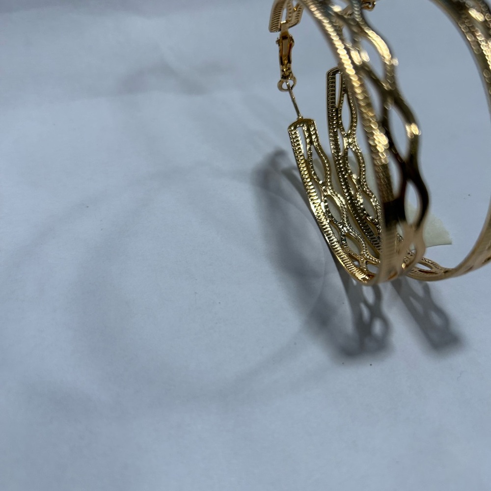 Elegant Gold Hoop Earrings